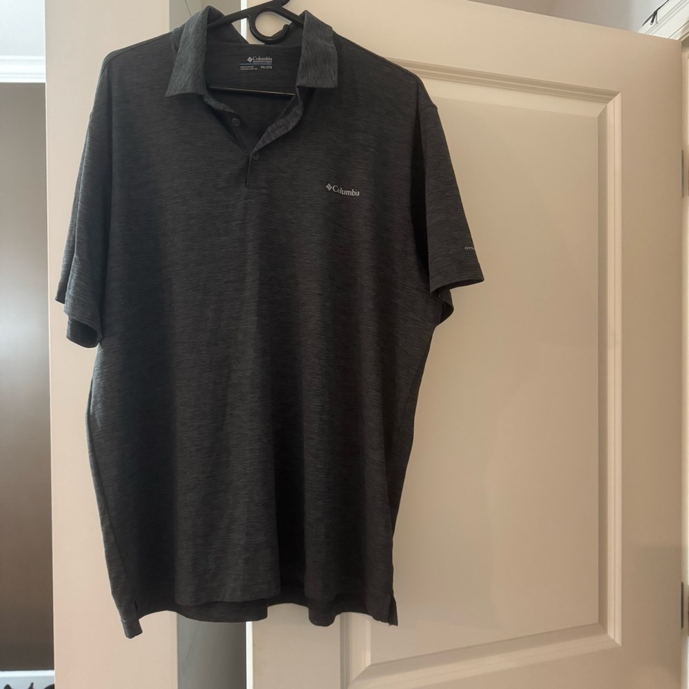 Columbia Men's Dark Gray Polo Shirt